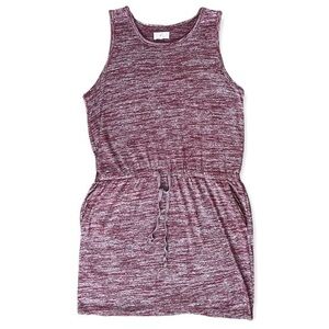 Lou & Grey Dress Draw String Waist Short Sleeve